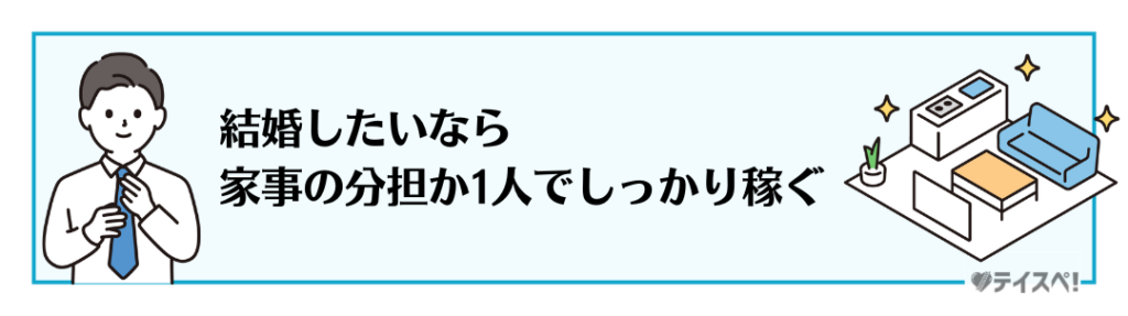 共働き時代の家事分担の図解