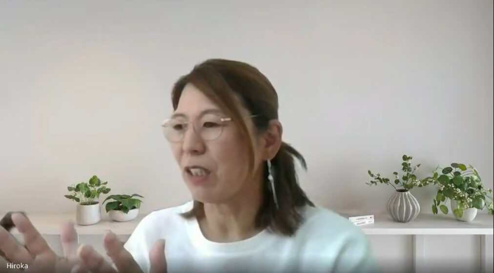 結婚相談所Hirokaの河野 洋果さんのインタビューのスクリーンショット