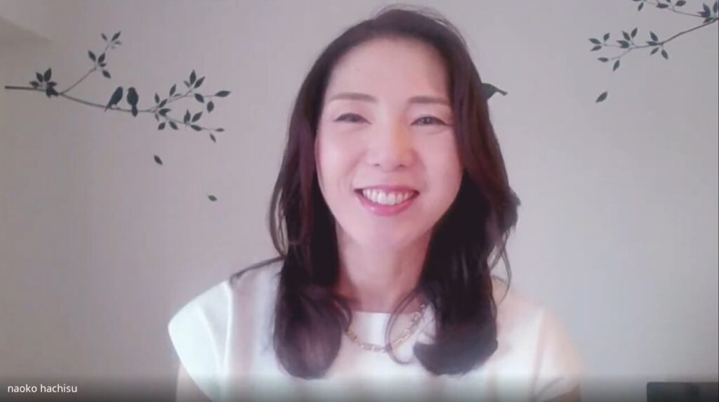 サンマリー東京の蜂巣さんのインタビューの様子