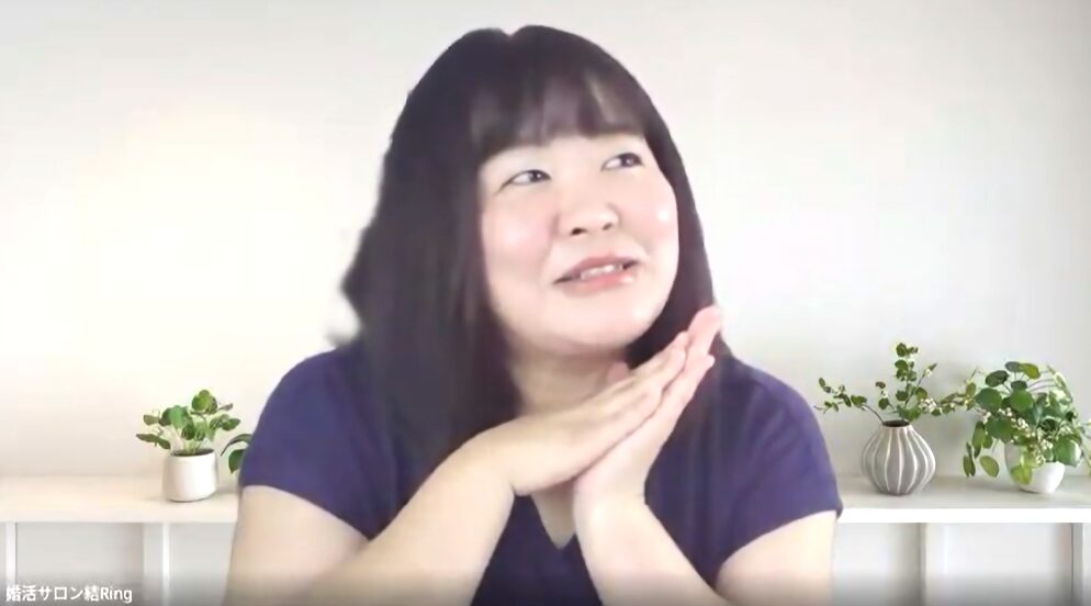 結Ringの代表・猪股さんにインタビューする様子