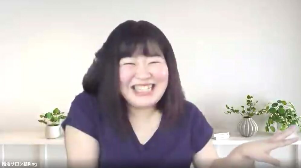 結Ringの代表・猪股さんにインタビューする様子