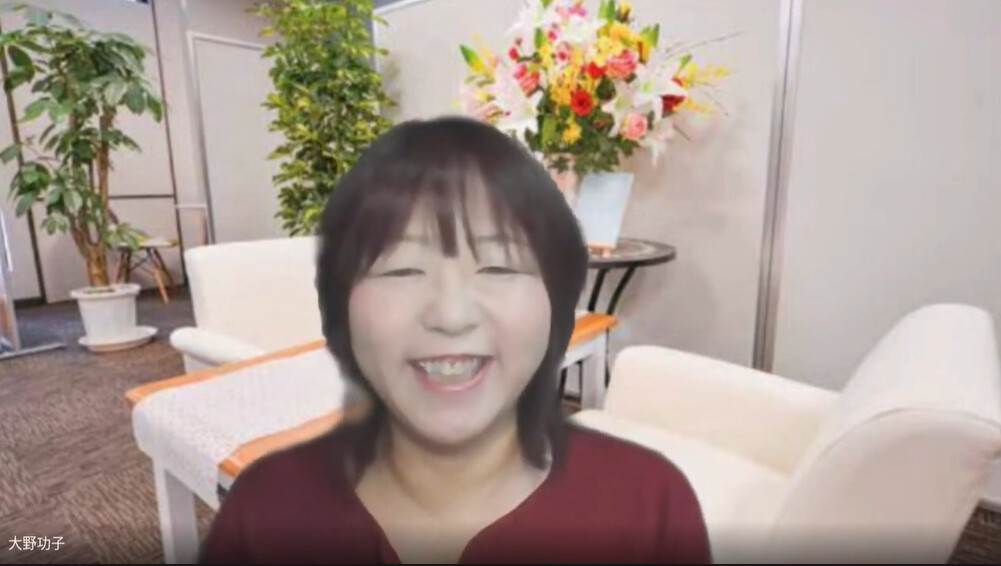 マリッジライフサポートのカウンセラー・大野功子へのインタビューの様子