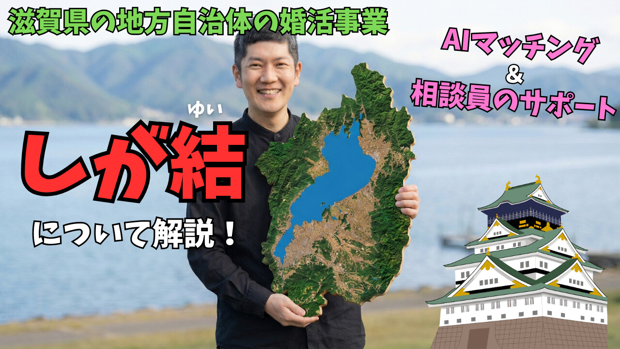 滋賀県の自治体の婚活【しが結】とは？出会い方や登録の流れを解説のアイキャッチ画像
