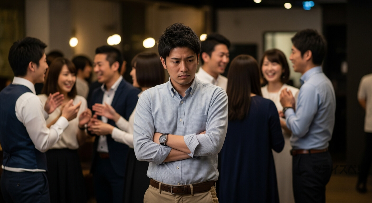 合コン・街コンで孤立する30代男性